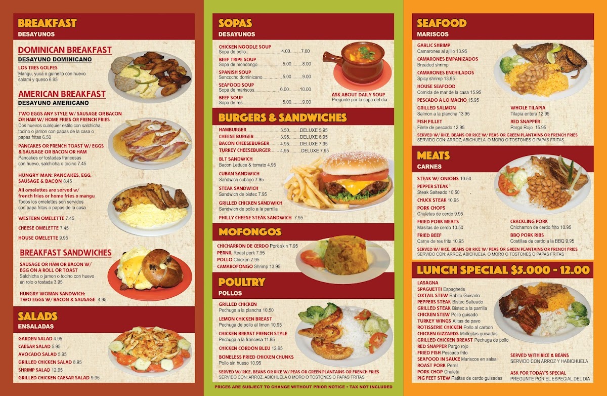 Ralph's Coffee Shop Menu - Image 2
